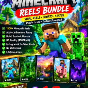 1500+ Minecraft Reels Bundle