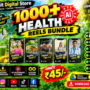 1000+ AI Health Reels Bundle
