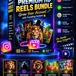1000+ Premium HD Reels Bundle
